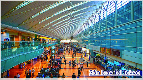 Sân bay tại Tokyo Nhật Bản